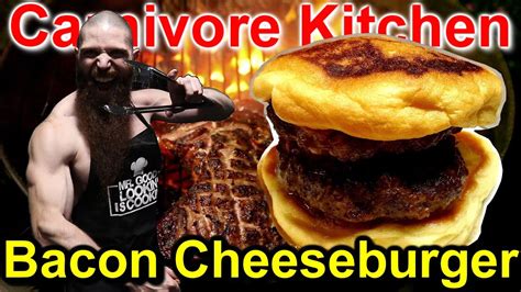 Carnivore Kitchen Double Bacon Cheeseburger Recipe Gluten Free