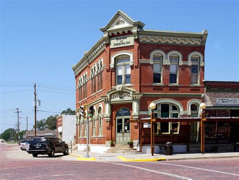 Former Bank Of Oberlin Oberlin Kansas Now The Landmark I Flickr