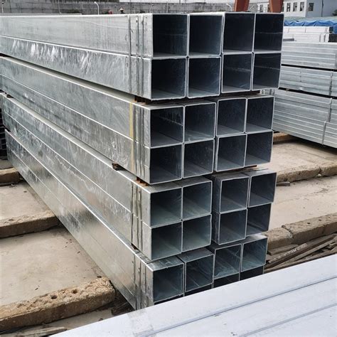 Astm A En Q Mild Carbon Steel Profile Galvanized Square