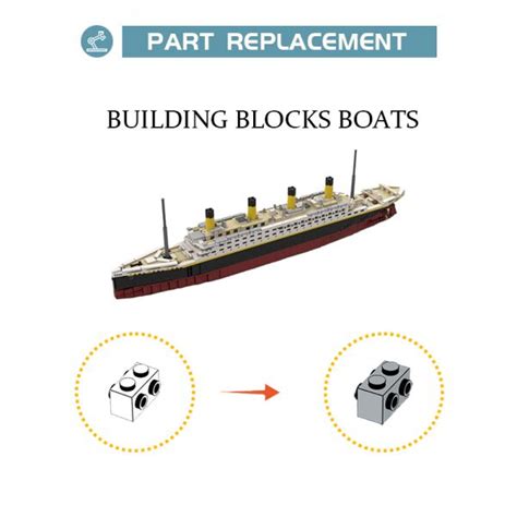 RMS Titanic CREATOR MOC 56817 By Bru Bri Mocs WITH 2175 PIECES MOC