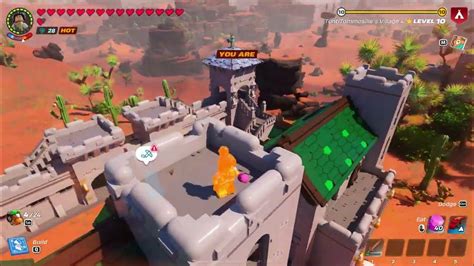 Lego Fortnite Desert Castle Build Youtube