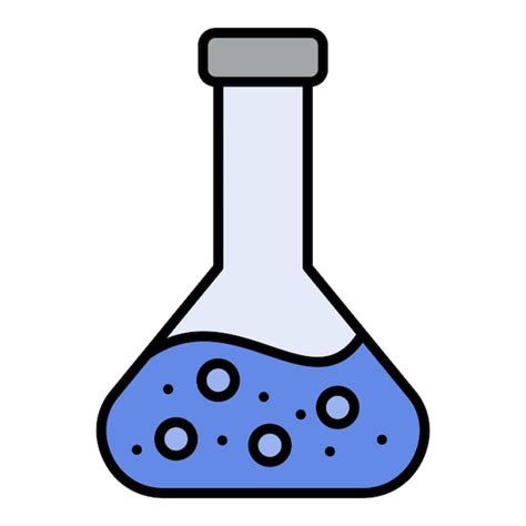 Premium Vector Volumetric Flask Icon