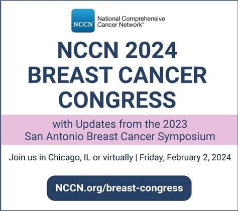 Nccn 2024 Breast Cancer Congress The Cancer Letter