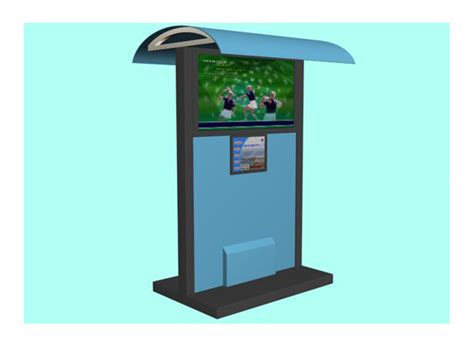 Multimedia Advertising Waterproof Kiosk Lcd Touch Screen Outdoor