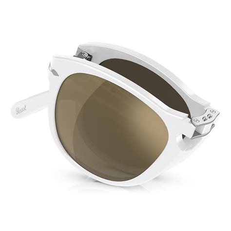 Persol 714sm Steve Mcqueen Exclusive Opal Ivory Clear Mirror