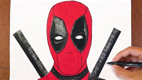 Como Desenhar O Deadpool Marvel Youtube