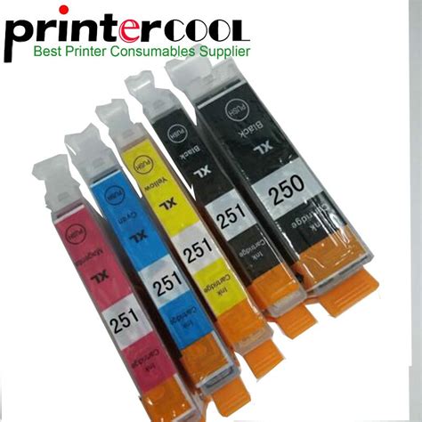 PGI 250 CLI 251 Ink Cartridge For Canon PGI250 CLI25 Pixma IP7220