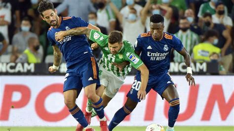 Le Real Madrid simpose au Betis Séville Hazard joue 15 minutes RTBF