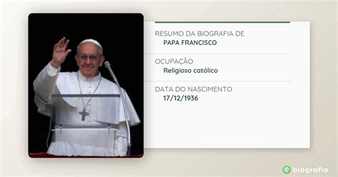 Biografia De Papa Francisco EBiografia