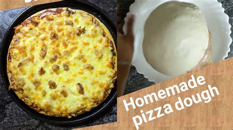 Homemade Pizza Dough Easy And Quick Pizza Dough Recipebasic Pizza Base Dmpcooking Youtube