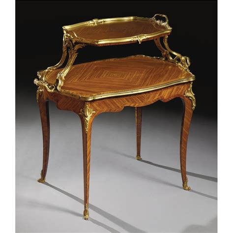 C Paul Sormani A Louis Xv Revival Gilt Bronze Mounted Kingwood