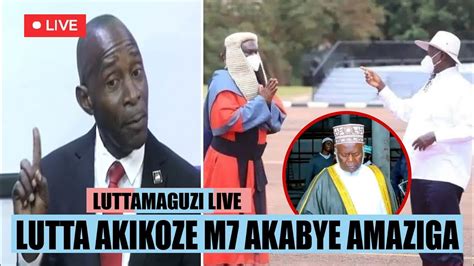 Luttamaguzi Semakula Live Akikoze M7 Akabye Amaziga YouTube