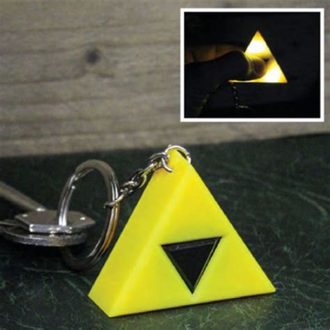 Zelda Triforce Light Up Keychain Shut Up And Take My Yen