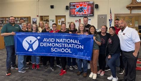 Modesto High School Revalidated As Avid National Demonstration School