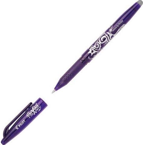 Pilot FriXion Ballpen 0 7mm Uitgumbare Pen Doos Van 12 Violet Bol