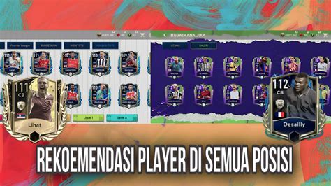 Market Crash Rekomendasi Player Di Semua Posisi Tots Player