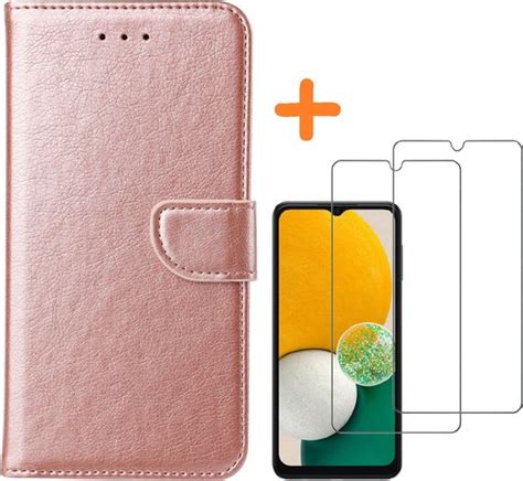 Hoesje Geschikt Voor Samsung A Hoesje Rose Goud Bookcase Samsung