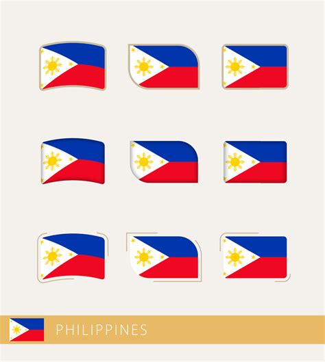 Vector Flags Of Philippines Collection Of Philippines Flags 11690603