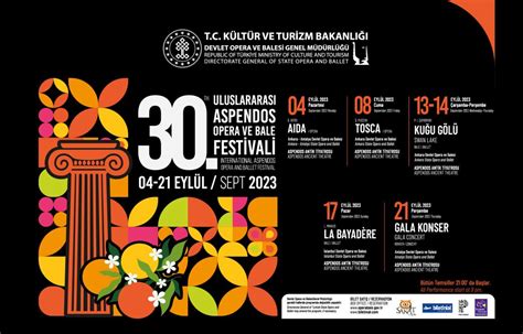 Uluslararas Aspendos Opera Ve Bale Festivali Antalya Festivalleri