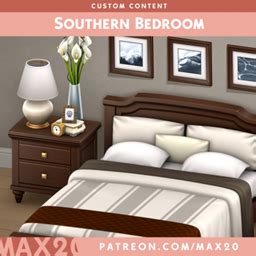 Southern Bedroom - The Sims 4 Build / Buy - CurseForge