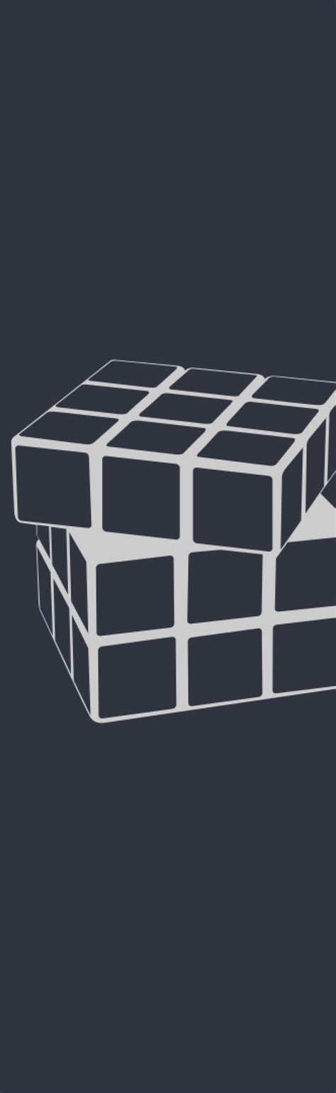 X Rubiks Cube Minimalism X Resolution Wallpaper Hd