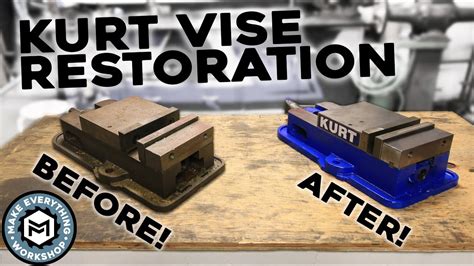 Kurt Milling Vise Restoration Youtube