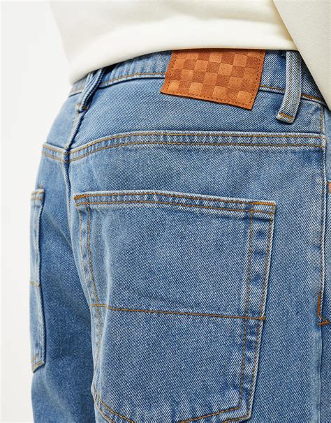 Vans Check 5 Baggy Denim Pant Stonewash Blue