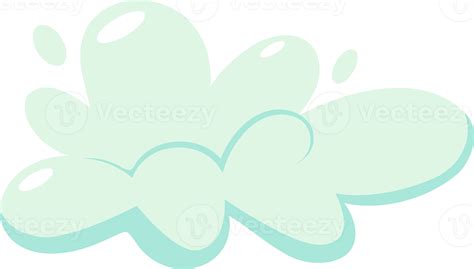 Soap Foam With Bubbles Cartoon Shampoo And Soap Foam Suds 21514604 Png