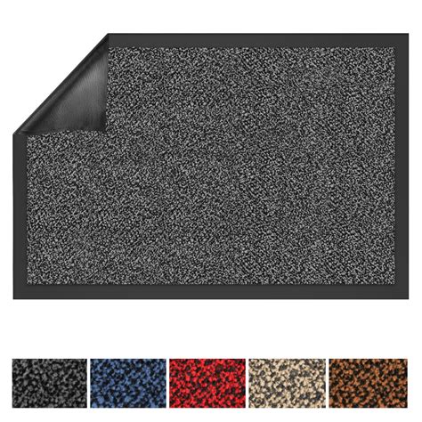 Karat Tapis De Porte Paillasson D Entr E Sky Performa Gris Anthracite