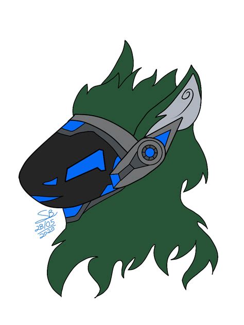 Protogen Headshot Protogen Headshot Base By Darkgalaxydragon On