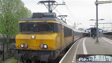 Netherlands Ns Class Leaves Hilversum On An Intercity Service