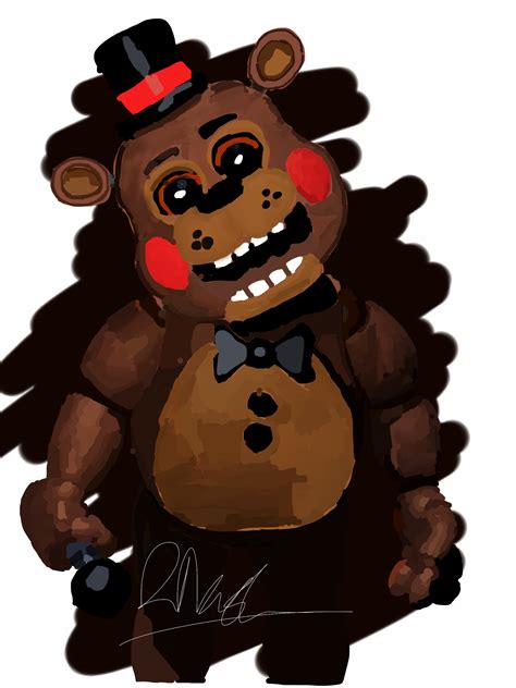 Toy Freddy Fanart. by raffacake95 on DeviantArt