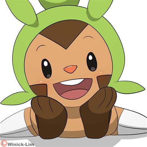 Chespin By Winick Lim On Deviantart