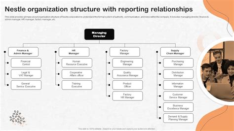 Nestle Organization Structure With Reporting Nestle Strategic