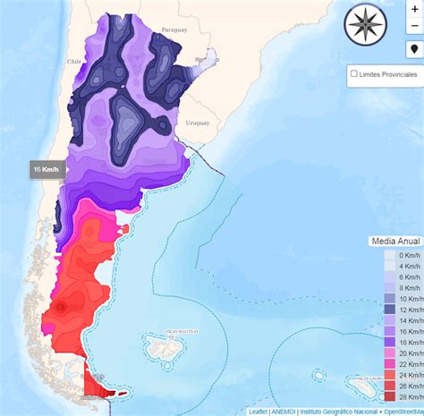 Describen En Profundidad Los Vientos De La Argentina Sobre La Tierra