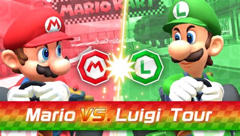 Mario Kart Tour Team Mario Team Luigi Roster Trailers Gonintendo