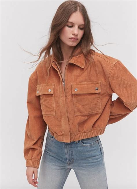 Bdg Bdg Corduroy Cropped Bomber Jacket Bomber Jacket Outfit Jacket