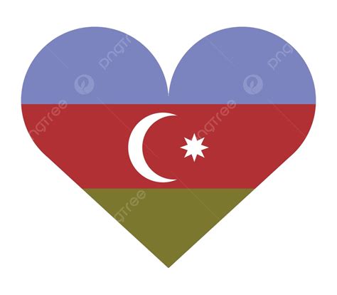 Azerbaijan Flag Illustration Emblem Vector Vector Illustration Emblem