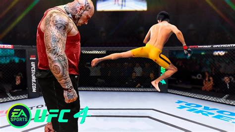 UFC4 Bruce Lee Vs Crazy Martyn EA Sports UFC 4 PS5 YouTube