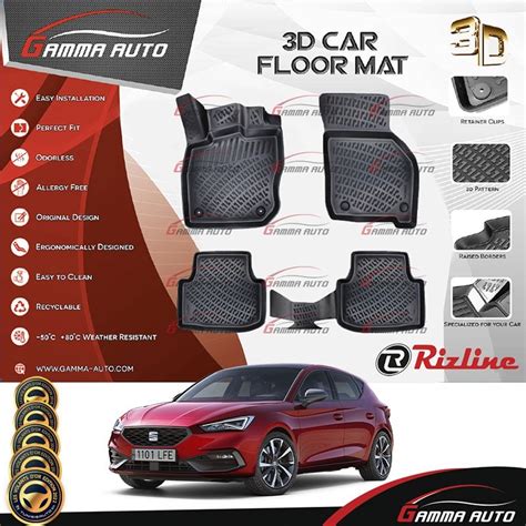 Tapis Sur Mesure Gamma Auto Pvc Seat Leon Phase Automatic