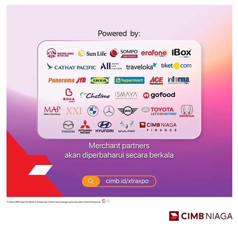 CIMB Niaga On Twitter XTRA XPO Is Back Yuk Siapkan Poin Xtra Karena