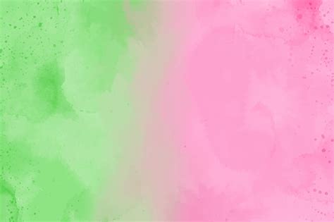 Pastel Green And Pink Background