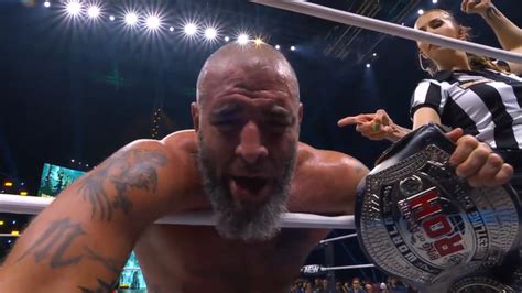 Mark Briscoe Defeats Chris Jericho Retains Roh World Title At Aew