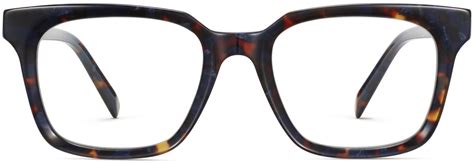 Williams Eyeglasses In Blue Marbled Tortoise For Men By Carefully