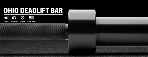 Rogue Ohio Deadlift Bar Cerakote Rogue Fitness