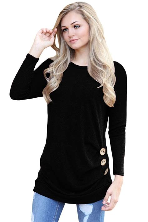 Hualong Spring Autumn Womens Long Sleeve T Shirts Online Store For