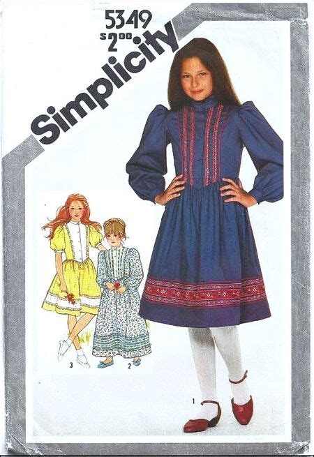 Simplicity 5349 A Vintage Sewing Patterns Fandom