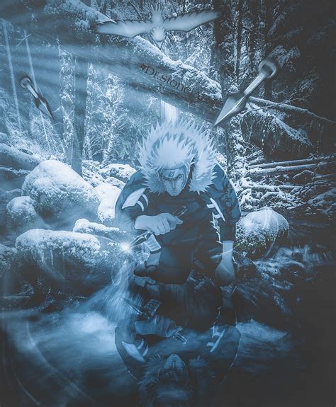 Tobirama Senju Electric Blue Flash Graphy HD Phone Wallpaper Pxfuel