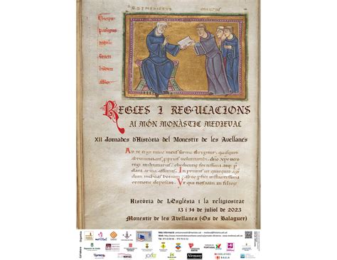 Xii Jornades Dhist Ria Del Monestir De Les Avellanes Institut Ramon