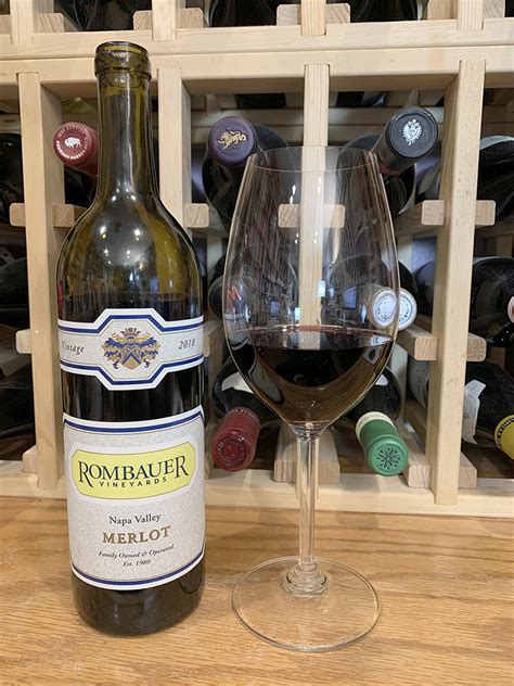 Rombauer Vineyards Napa Valley Merlot Gus Clemens On Wine